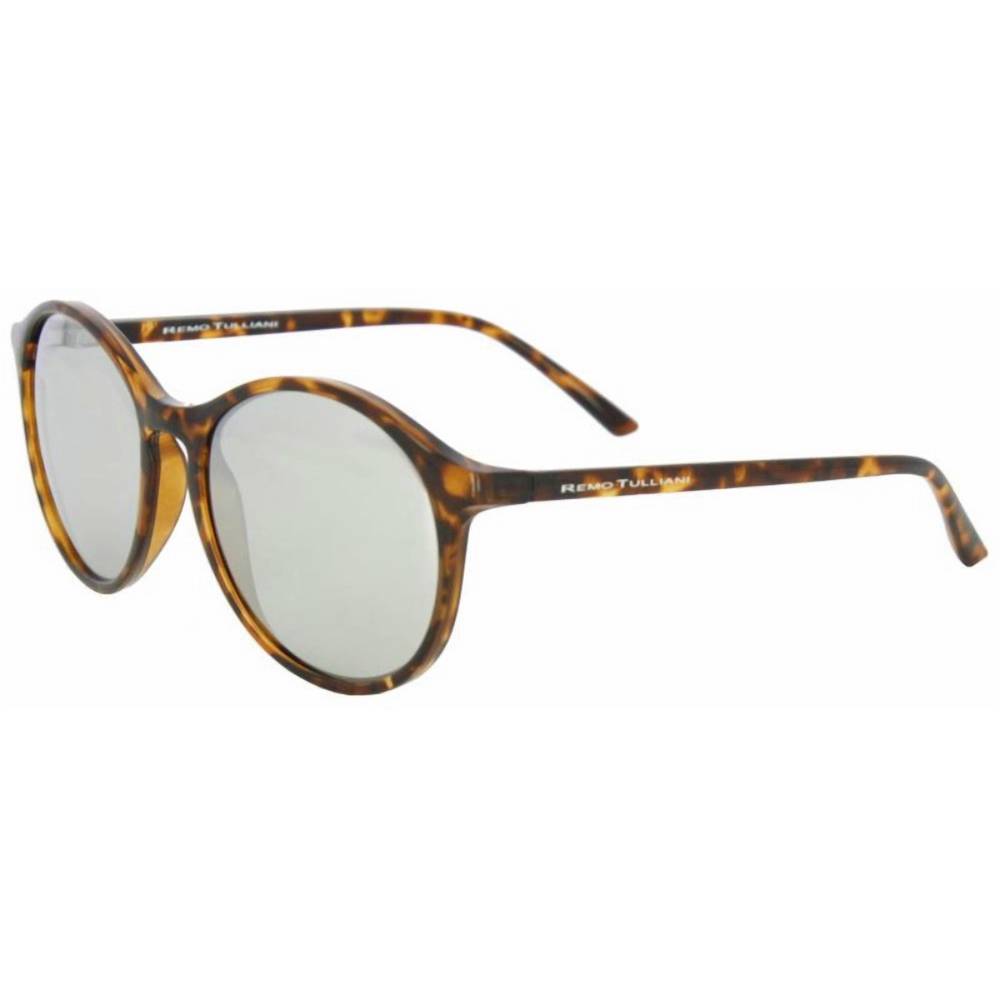 NEW REMO TULLIANI joy sunglasses in tortoise/mirror lens